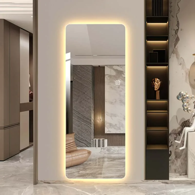 Espejo rectangular con luz LED - 50x160cm