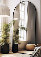 Espejo Pinterest grande con soporte y marco dorado - Liquidación