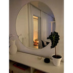 Espejo Redondo Grande Decorativo 90x90  Liquidación