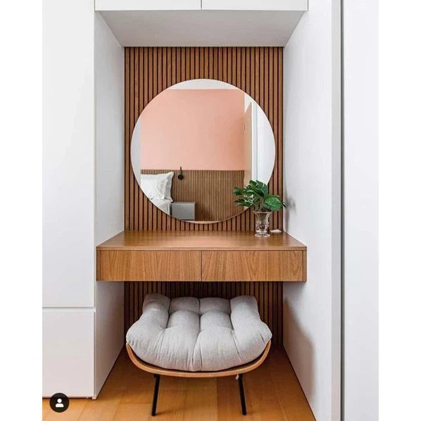 Espejo Redondo Grande Decorativo 90x90  Liquidación